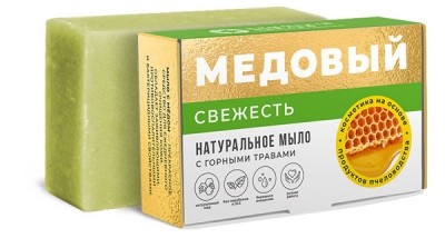 Мыло: Свежесть с горными травами МКЛ, 100г Мыло: Свежесть с горными травами МКЛ, 100г