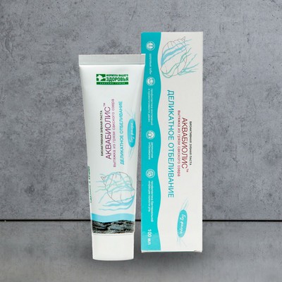 Зубная паста Аквабиолис Деликатное отбеливание 100 мл