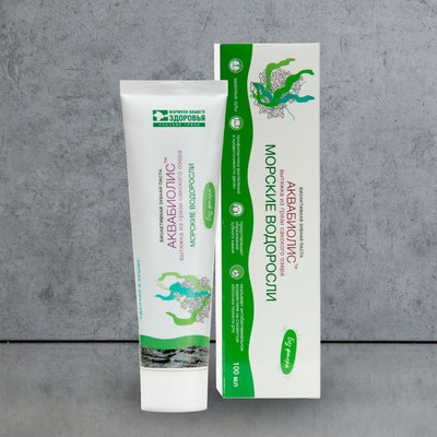 Зубная паста Аквабиолис Морские Водоросли 100 мл