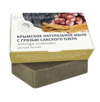 Мыло на основе грязи Сакского озера AntiAge-комплекс, 100г Мыло на основе грязи Сакского озера AntiAge-комплекс, 100г