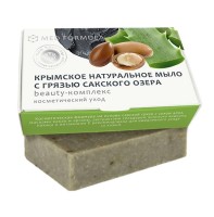 Мыло на основе грязи Сакского озера BEAUTY-комплекс, 100г Мыло на основе грязи Сакского озера BEAUTY-комплекс, 100г
