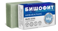 Мыло-скраб БИШОФИТ АКВАБАЛАНС с коллагеном БШ: 100г
