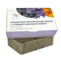 Мыло на основе грязи Сакского озера Anti-акне, 100г