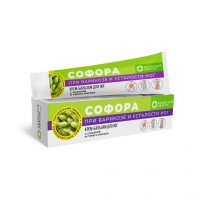 Крем-бальзам При варикозе и усталости ног с софорой и гинкго билоба 90г