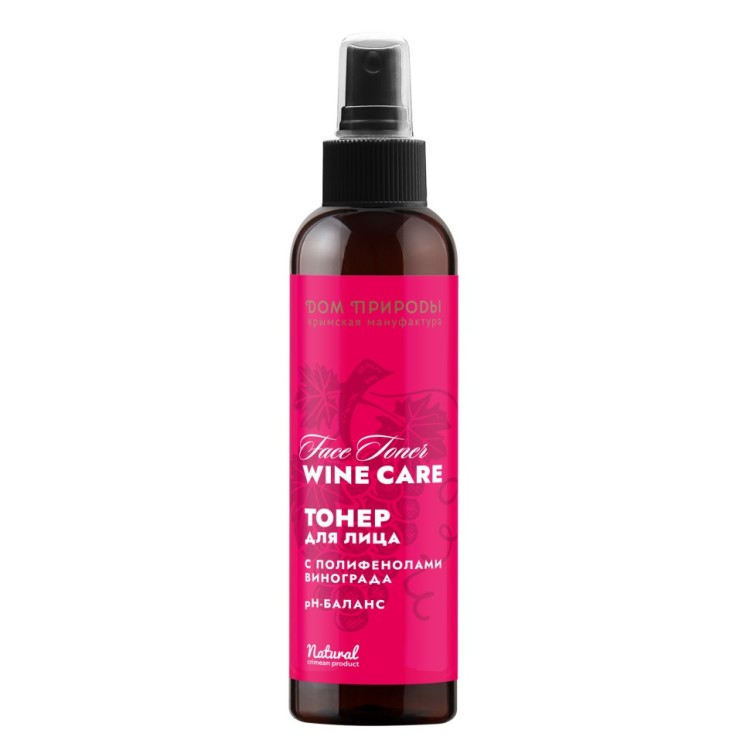 Тонер для лица с полифинолами винограда Wine Care pH-баланс 120мл Тонер для лица с полифинолами винограда Wine Care pH-баланс 120мл