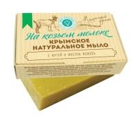Мыло на козьем молоке Мятный фреш, 100г Мыло на козьем молоке Мятный фреш, 100г