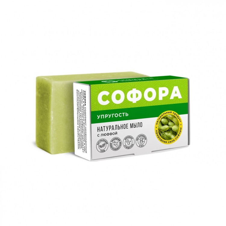 Мыло Упругость с софорой и люффой 100г