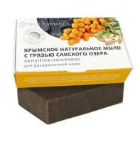Мыло на основе грязи Сакского озера SENSITIVE-комплекс, 100г Мыло на основе грязи Сакского озера SENSITIVE-комплекс, 100г