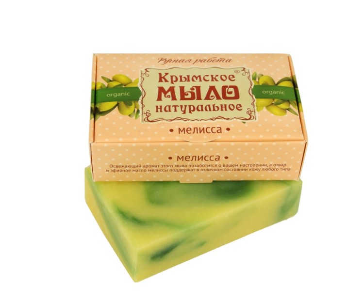 Мыло на оливковом масле Мелисса 100г