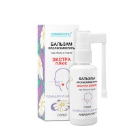 Бальзам-спрей ополаскиватель для горла АКВАБИОЛИС "Ромашка и Шалфей" Экстра+ 50 мл