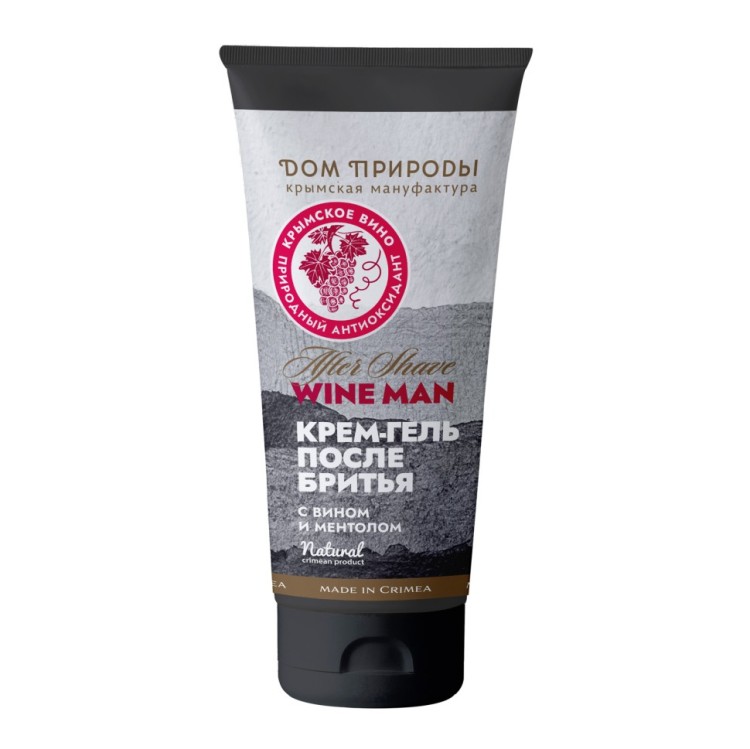 Винный крем-гель после бритья Wine Man 70г Винный крем-гель после бритья Wine Man 70г