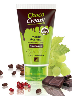 Маска "Choco Cream" питательная для лица 140г