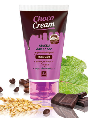 Маска косм. "Choco Cream" укрепляющая для волос 140гр