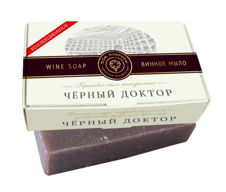 Мыло винное Черный доктор, 100г