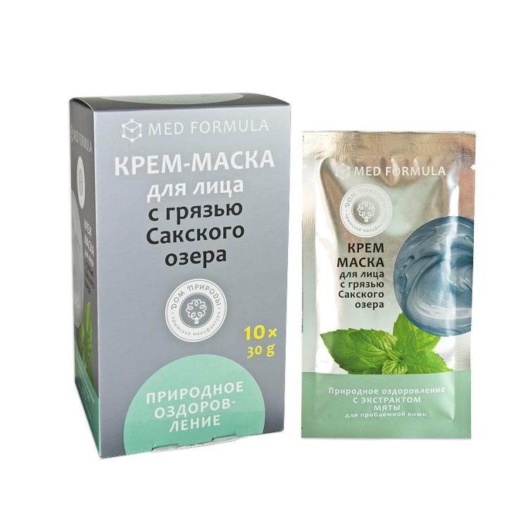 Крем-маска Природное оздоровление для проблемной кожи 30гр Крем-маска Природное оздоровление для проблемной кожи 30гр