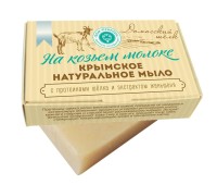 Мыло на козьем молоке Дамасский шелк, 100г