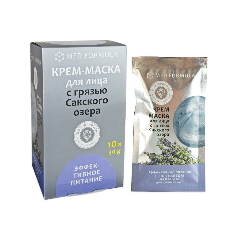 Крем-маска Эффективное питание для сухой кожи 30гр Крем-маска Эффективное питание для сухой кожи 30гр